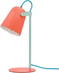 Remember Piet "coral" stalinė lempa 35 cm auk&scaron;čio metalinė su judančia lempos galvute, auk&scaron;tis 35 cm