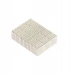 Neodimio magnetas, plok&scaron;telė 5x5x1 N38, 60 vnt.
