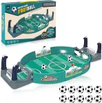 Interaktyvus stalo futbolas vaikams, stalo futbolo žaidimai su 10 kamuolių, futbolo dovanos berniukams, stalo futbolo žaidimas vaikams ir suaugusiems, mini futbolo stalas