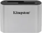Atminties kortelė Kingston Workflow Sd Reader Usb3.2 Gen1 Dual Slot Sdhc/sdxc Uhs-ii - Wfs-sd