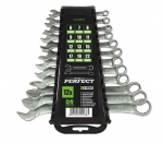 Stalco Perfect Kombinuotų raktų komplektas STALCO 6-22mm