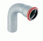 Geberit Kelio 90 &deg; C -STAHL vienkartinis 28mm (20305)