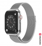 I&scaron;maniojo laikrodžio Apple Watch 1/2/3/4/5/6/SE metalinis dirželis, Sidabrinės spalvos, 40/42mm