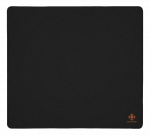 Pelės kilimėlis DELTACO GAMING DMP460 L, 450x400x4mm, apsiūti kra&scaron;tai, juodas / GAM-137