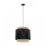 Orno LANA 380 1P, pakabinamas &scaron;viestuvas, E27 max.60W, juodas