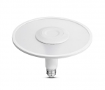 Samsung 11W LED lemputė V-TAC, UFO, 3000K, E27, balta