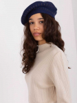 Kepurė Wool Fashion Italia Cap-AT-CZ-231605.21P-tamsiai mėlyna