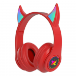 Goodbuy Devil belaidės ausinės vaikams | bluetooth 5.0 | raudona