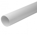 Ventiliacinis kanalas EUROPLAST D125, 1m