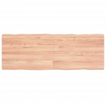 Stalvir&scaron;is, &scaron;viesiai rudas, 140x50x(2-4) cm, medienos masyvas