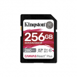 Atminties kortelė Kingston | Canvas React Plus | 256 GB | SD | Flash atminties klasė 10