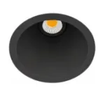 7W LED įleidžiamas &scaron;viestuvas SWAP S, juodas, 3000K