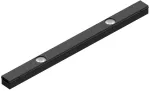 2.5W LED &scaron;viestuvas į magnetinius bėgelius ZAMBELIS MINI, juodas, 3000K, DALI, 22253