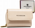 Odinė piniginė RFID PETERSON PTN 011-LAK