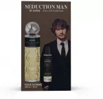 Saphir Seduction Man komplektas parfuminio vandens pur&scaron;kiklis 200ml + kvepalų vandens pur&scaron;kiklis 30ml