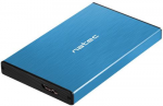 Natec Rhino Go SATA 2,5" i&scaron;orinio disko dėklas Mėlynas