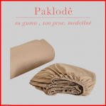 Paklodė su guma 100/140/160/180/200x200+20cm. - 140x200+20cm.