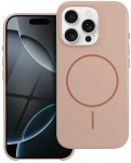 Dėklas Oem Case for iPhone 16 PLUS Premium Glossy Mag Cover compatible with MagSafe and Camera Control button desert auksinis