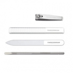 Tweezerman Manicure set with glass files Glass Manicure Set kūno priežiūra Unisex
