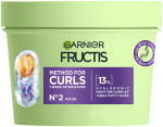 Garnier - &bdquo;Fructis Method Skirtas garbanotiems plaukams&ldquo; kaukė garbanotiems plaukams - 370 ml