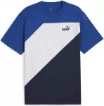 Puma Mar&scaron;kinėliai Vyrams Power Colorblock Tee Mėlyna Baltas 678929 14