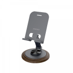 Dudao F17M 360&deg; metalinis telefono stovas – pilkos spalvos