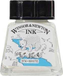 Winsor & Newton pie&scaron;imo ra&scaron;alas, baltas, 14 ml, uniw