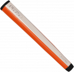 Lizard Skins DSP Ultra Golf Grip &ndash; PG75 &ndash; Perlamutrinė balta/Blaze Oranžinis &ndash; 38,4 mm