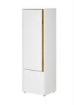 Spinta Imv City, 157 cm, balta/ąžuolas