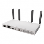 Mar&scaron;rutizatorius &bdquo;MikroTik Cloud&ldquo; mar&scaron;rutizatoriaus komutatorius su &bdquo;RouterOS L5 Rackmount&ldquo; korpusu | CRS418-8P-8G-2S+5axQ2axQ-RM