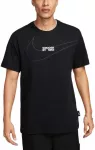 Nike Mar&scaron;kinėliai Vyrams Nsw Tee 6Mo Swoosh Juodas FQ3785 010