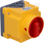 Pce PASKIRSTYMAS 32A 3P PASTATAS DIDELIS RAUDONAS 3XPADLOCK.