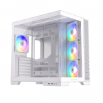 Silentware View A-RGB Baltas | PC-Geh&auml;use