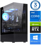 Stacionarus kompiuteris INTOP i7-12700F 16GB 500SSD M.2 NVME+4TB RTX5060 8GB WIN11 (RW75370WH) (Atnaujinta)