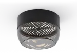 Sieninis &scaron;viestuvas 10W LED sieninis fasado &scaron;viestuvas PIXEL, juodos/dūmų sp., 2700K, IP65, A4040090N