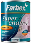 Emaliniai dažai PF-115 FARBEX, &scaron;viesiai žalios sp., 900 g