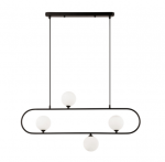 Pakabinamas &scaron;viestuvas FANCY 4/LIGHTS, G9, juodas, 4229800