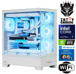 Stacionarus kompiuteris INTOP AQUA Ultra 7 270K Plus 64GB DDR5 1TB SSD M.2 NVME+4TB RTX5060 8GB WiFi WIN11 (RW85700WH) (Atnaujinta)