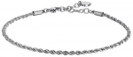 Luca Barra Elegant steel anklet Valis CV168