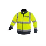 Darbinė striukė vyrams Sara Workwear Drogowiec 11420-27, mėlyna sp./geltona sp./pilka sp., M dydis