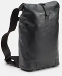 Brooks Kuprinė BROOKS Pickwick Hard Leather Juodas Talpa 12L Rauginta oda