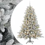 Dirbtinė kalėdinė eglutė su rutuliuku 210 cm 300 LED