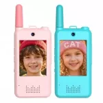 Ekids Vaizdo racija Redleaf walkie-talkie XJ18 &ndash; mėlyna, rožinė