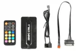 Zenpc CTRL.2 PWM koncentratorius ir ARGB 3pin 5V ap&scaron;vietimo valdiklis su pulteliu (ZEN.CTRL2)