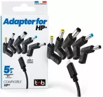 USB adapteris TnB USB-C PD adapterių rinkinys 5 viename, skirtas HP Yx-03 Yx-04 Yx-07 Yx-09 Yx-17 90 W / Chtiphp (SB12257)
