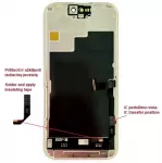 Shenrui Ekranas skirtas iPhone 15 Pro, LTPO Soft OLED, 120Hz