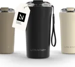 LARS NYS&Oslash;M termopuodelis 500 ml su vakuumine izoliacija ir dirželiu ROE-3-CARBLA