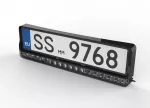 Numerio rėmelis su LED bar žibintu