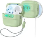 ESR Pulse HaloLock MagSafe dėklas Apple AirPods 4 / 5 - &scaron;viesiai žalias