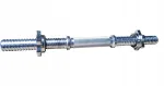 Kubisport Trumpa vienarankė chromuota tvirta treniruočių rankena 450/30 mm (Kub_05-CBR45K/30)